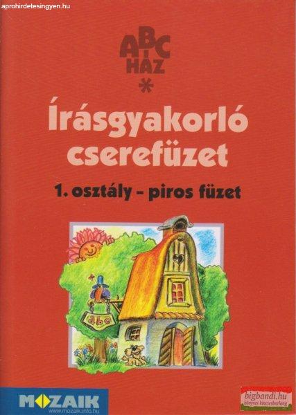 Írásgyakorló cserefüzet 1. - Piros füzet - MS-1490U