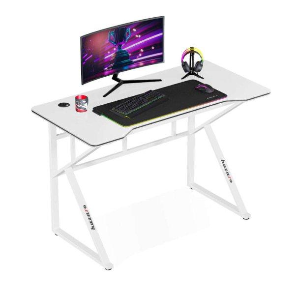Gamer asztal minőségi íróasztal Hero 1.6 Fehér