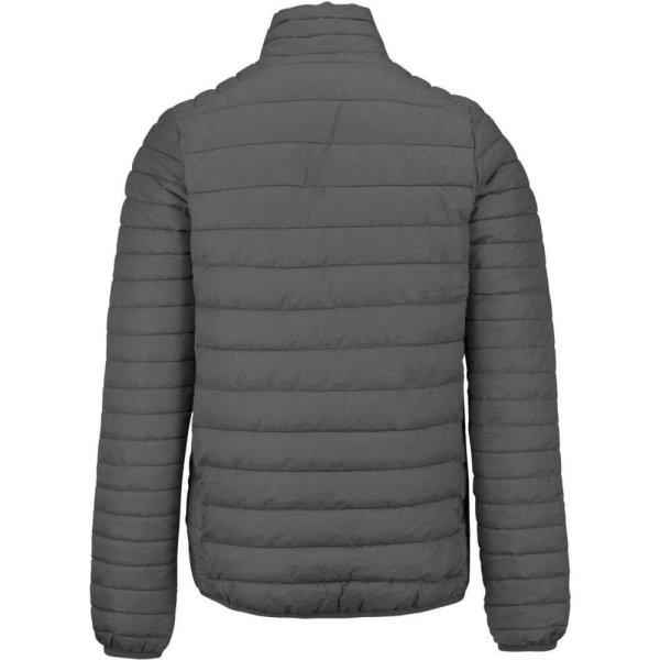 Kariban bélelt meleg és ultrakönnyű férfi kabát KA6120, Marl Dark Grey-3XL