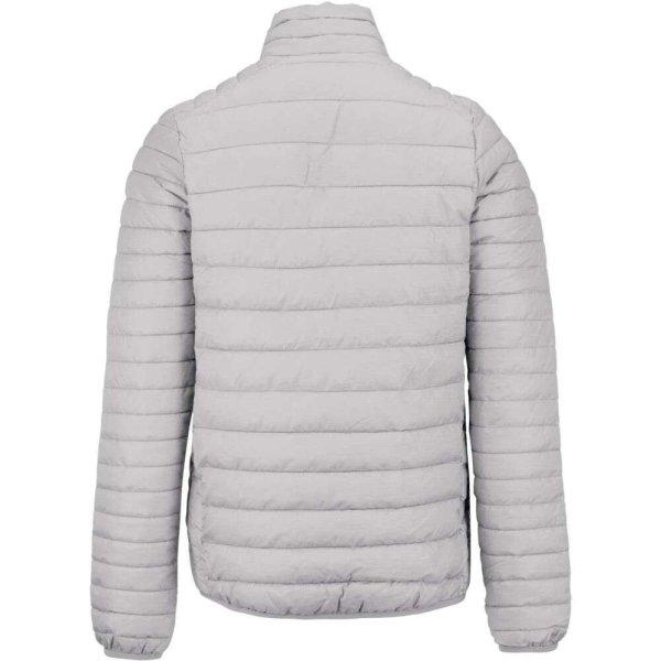 Kariban bélelt meleg és ultrakönnyű férfi kabát KA6120, Marl Silver-XL