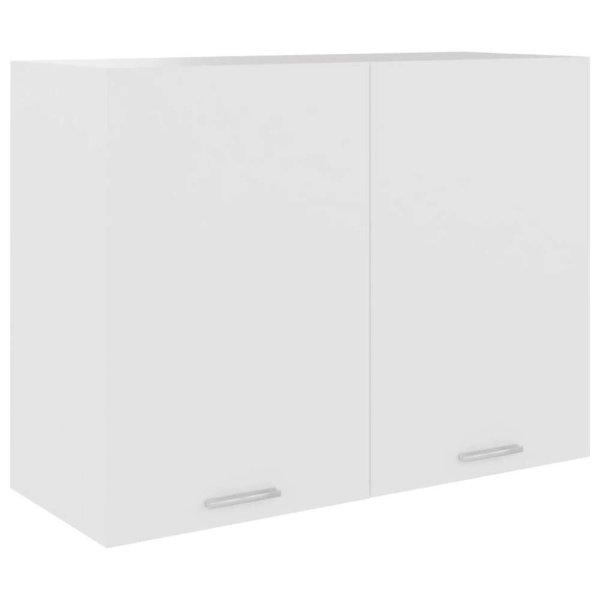 fehér forgácslap függő szekrény 80 x 31 x 60 cm
