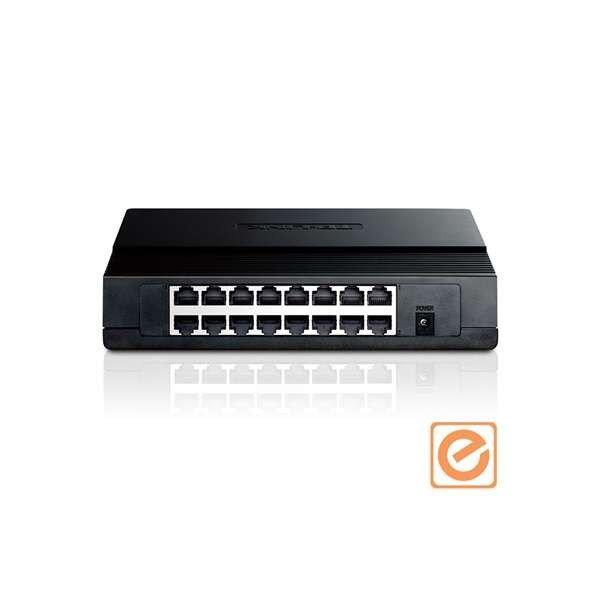 TP-Link TL-SF1016D 16port 10/100Mbps LAN nem menedzselhető asztali Switch