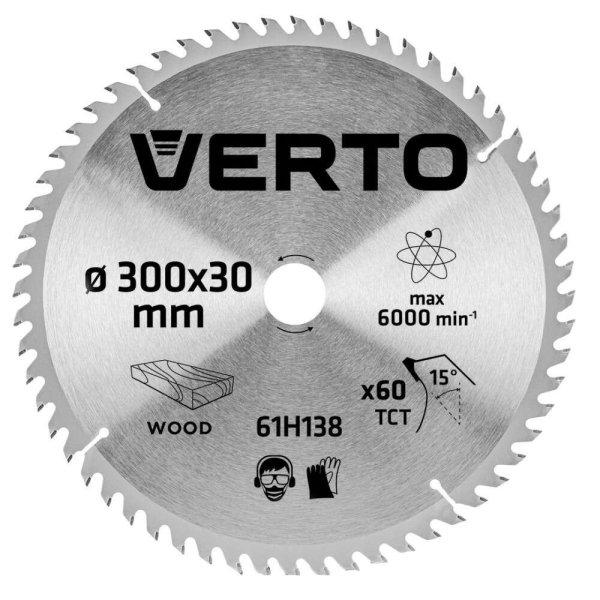 Verto körfűrészlap 300x30, z60