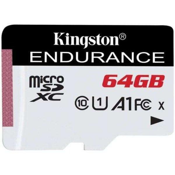 64GB microSDXC Kingston Endurance 90R/30W U1 UHS-I A1  (SDCE/64GB)