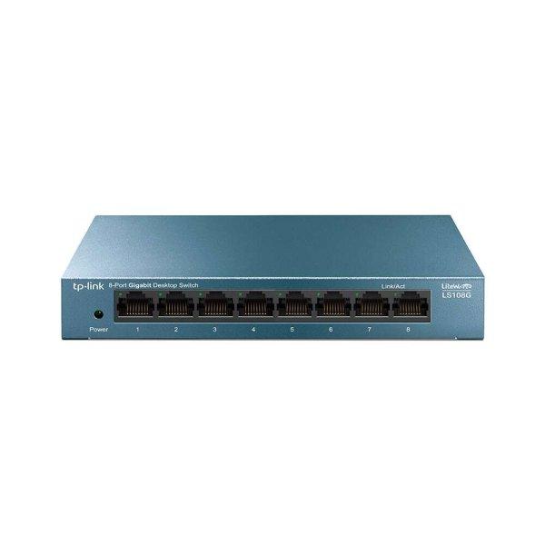 TP-Link LS108G LiteWave Gigabit Switch - Szürke