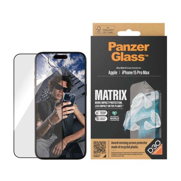 PanzerGlass iPhone 15 Pro Edzett üveg kijelzővédő (1db)