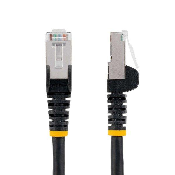 UTP 6 Kategóriás Merev Hálózati Kábel Startech NLBK-1M-CAT6A-PATCH Fekete 1
m