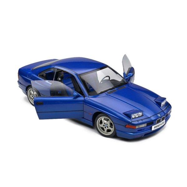 BMW 850 E31 CSI 1990 1:18 Solido kék