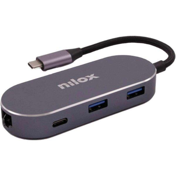 USB elosztó Nilox Mini Docking Station Type-C