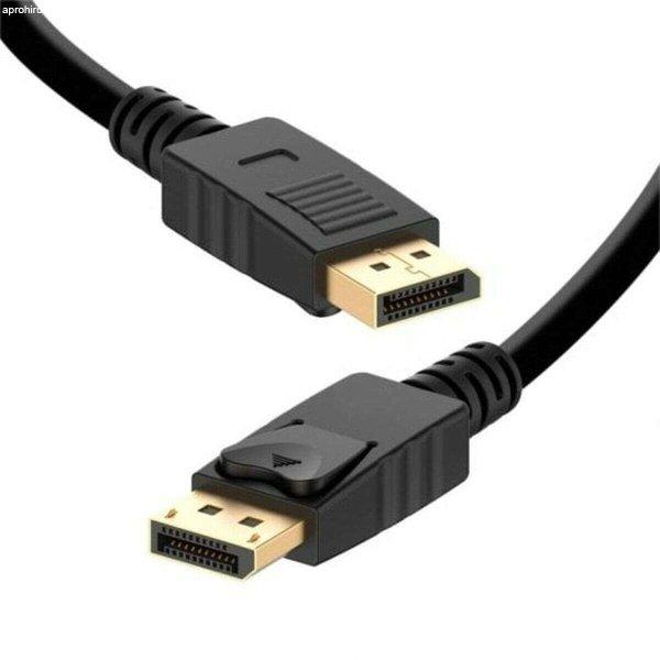 DisplayPort kábel PcCom PCCES-CAB-DP11-2M Fekete Full HD 2 m