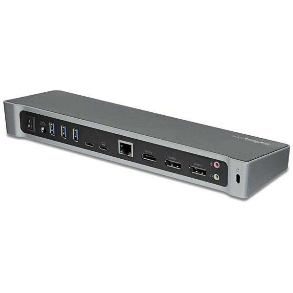 USB elosztó Startech DK30CH2DEPUE Fekete Fekete/Ezüst színű Ezüst színű
100 W