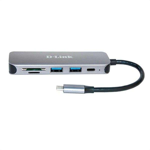 USB elosztó D-Link DUB-2325 Szürke