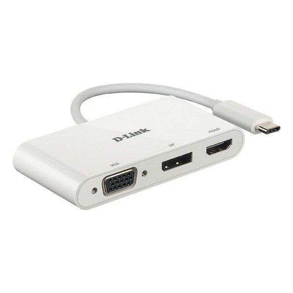 USB elosztó D-Link DUB-V310 Fehér