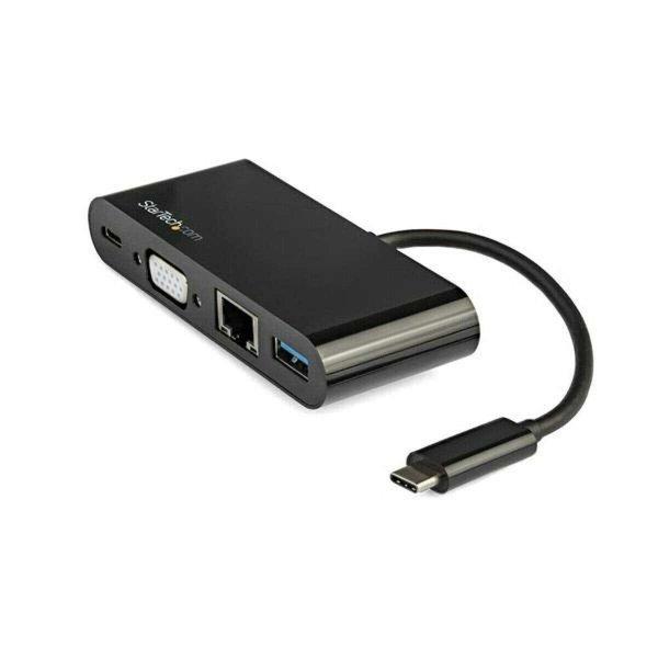 USB elosztó Startech DKT30CVAGPD          Fekete