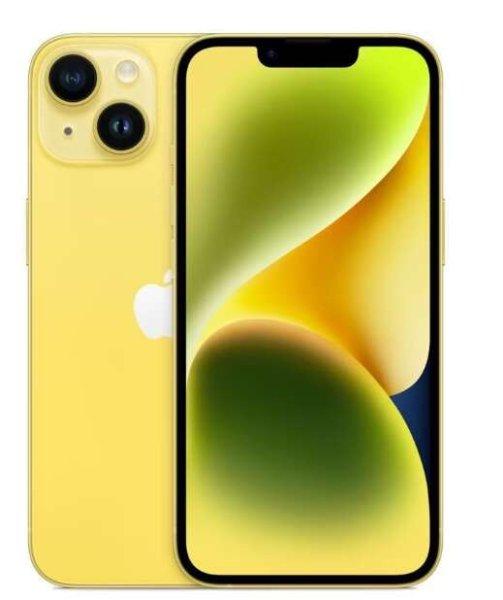 Apple iPhone 14 128GB 4GB RAM Mobiltelefon, Yellow