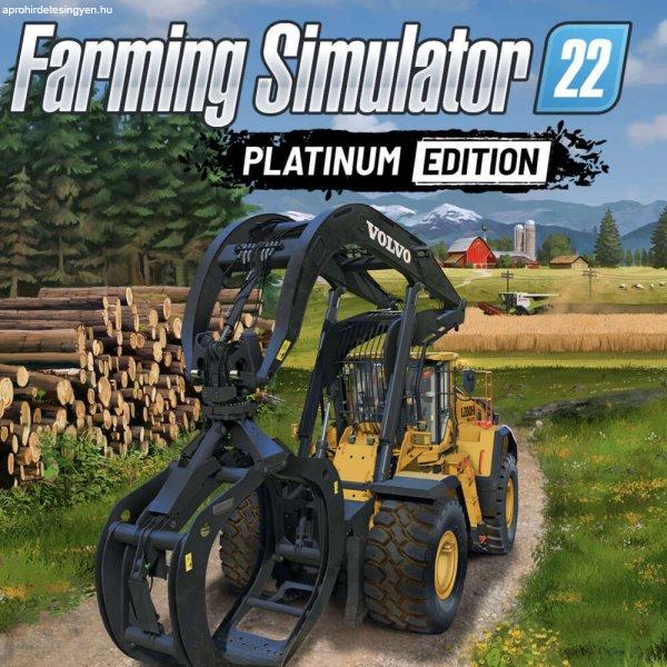 Farming Simulator 22 (Platinum Edition) (Steam) (Digitális kulcs - PC)