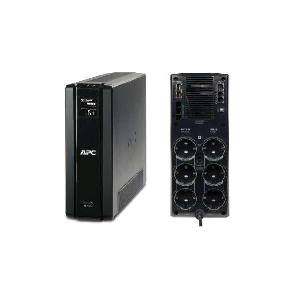 APC BR1500G-GR Back-UPS BR1500G-GR szünetmentes torony (RS) (3+3 SCHUKO) 1500VA
(865 W) LCD 230V LINE-INTERaktív - USB
