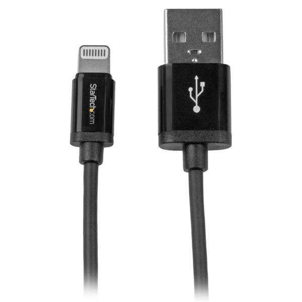 Startech - Black Apple Lightning Connector to USB Cable - 1M