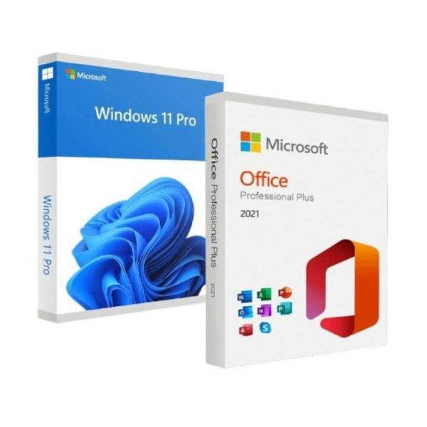 Csomag Microsoft® Windows 11 Pro  + Microsoft® Office 2021 Pro Plus stick usb