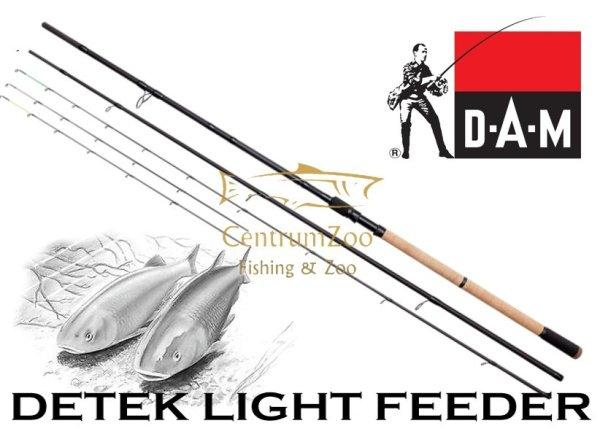 D.A.M Detek Light Feeder 12' 3.60M Up To 50G L 3+3Rész Feeder Bot (70317)