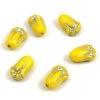 Tulip Bud - cseh prselt veggyngy - Sunflower Silver - 12x