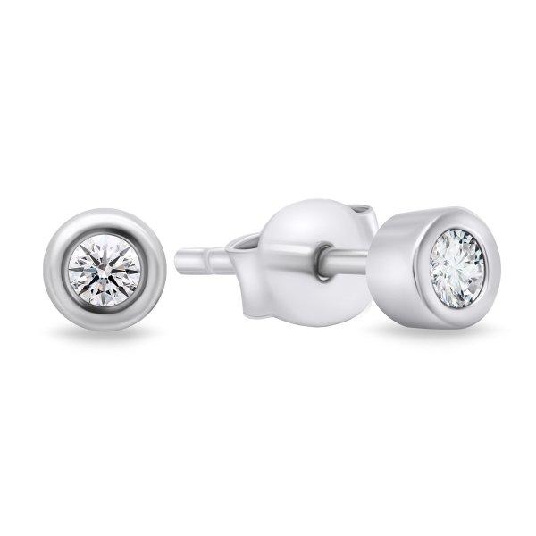 Brilio Silver Időtálló ezüst fülbevaló
cirkónium kövekkel EA609W