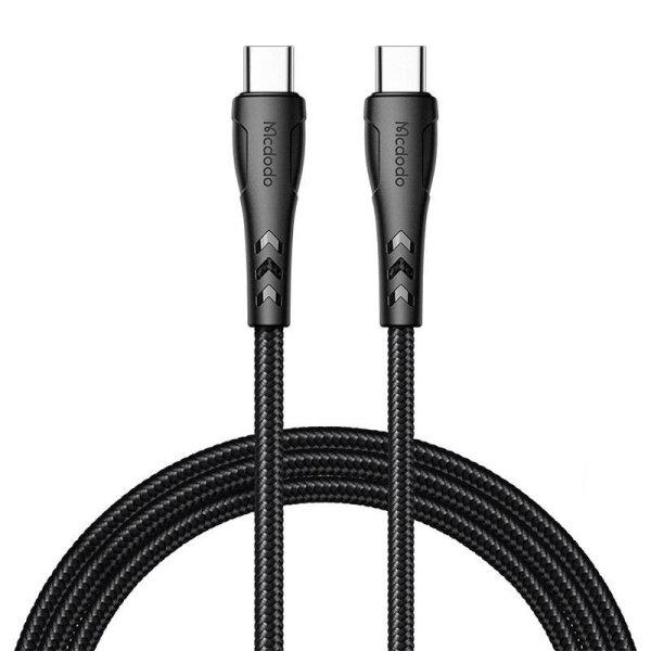 Mcdodo CA-7641 USB-C-USB-C kábel, PD 60 W, 1,2 m (fekete)