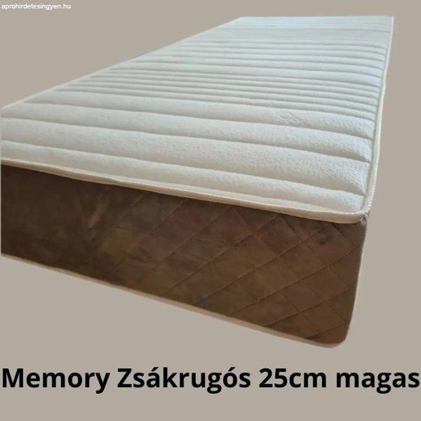 Ortho-Sleepy Relax Spring Zsákrugós Memory Matrac - 25cm magas, 140x200cm