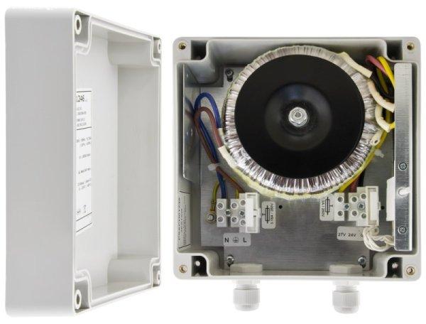 Pulsar PSACH01246 Kültéri kivitelű IP67 védettségű dobozba szerelt 24VAC
150VA transzformátor
