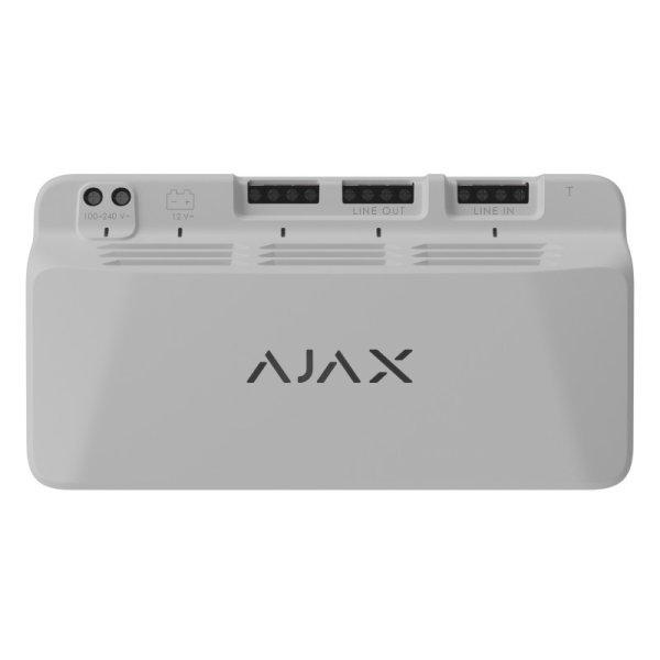 Ajax LINESUPPLY-45W-FIBRA-WHITE LineSupply Fibra kiegészítő tápegység, 45
W, fehér