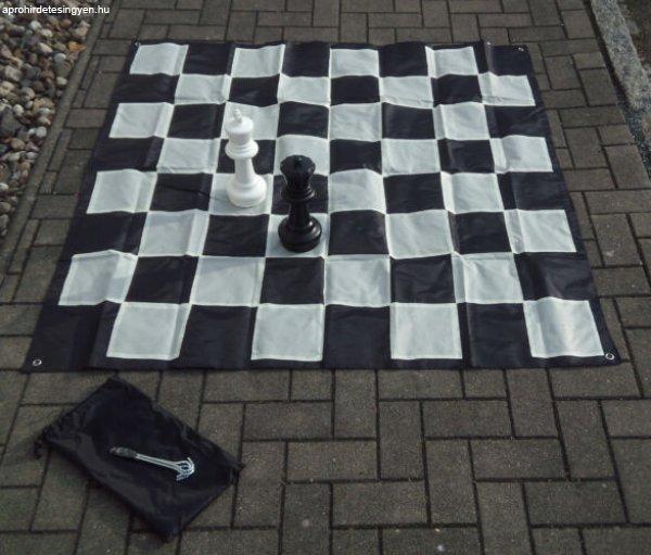 Kültéri sakktábla, nylon, 168x168 cm CHESSMASTER
