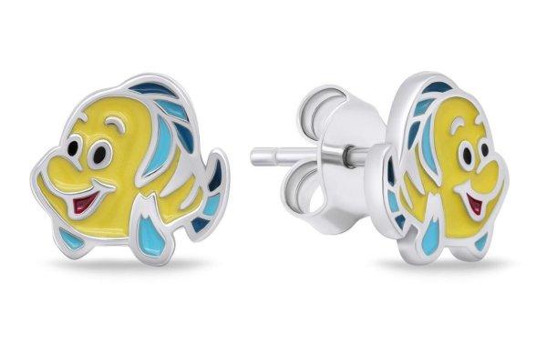 Brilio Silver Aranyos ezüst fülbevaló Halacskák EA707W