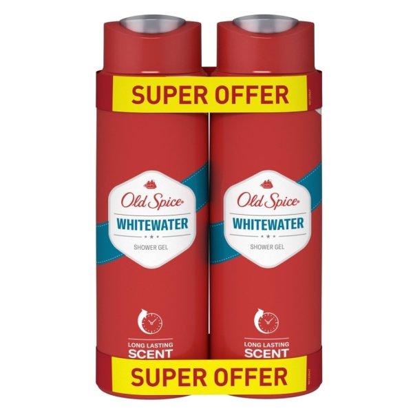 Old Spice Tusfürdő WhiteWater Duo 2 x 400 ml
