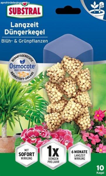 Substral Osmocote Hosszú hatástartamú tabletta virágzó- és zöld
növényekhez 10db