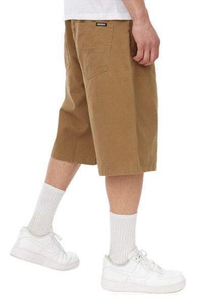 Mass Denim Shorts Slang baggy fit beige