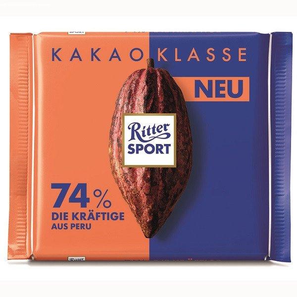 Ritter Sport 100G Kakao Klasse 74%