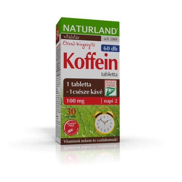 Naturland koffein tabletta 60 db