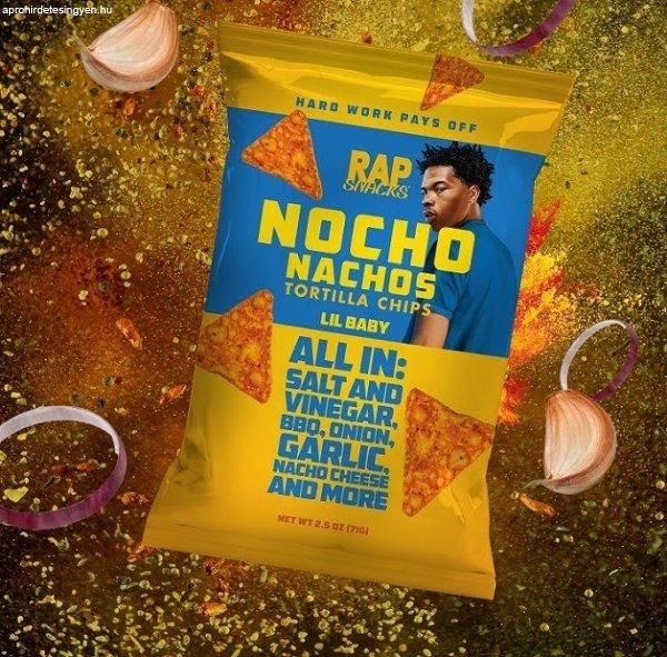 Rap Snack Lil Baby All In Nocho Nachos több ízű nacho chips 71g