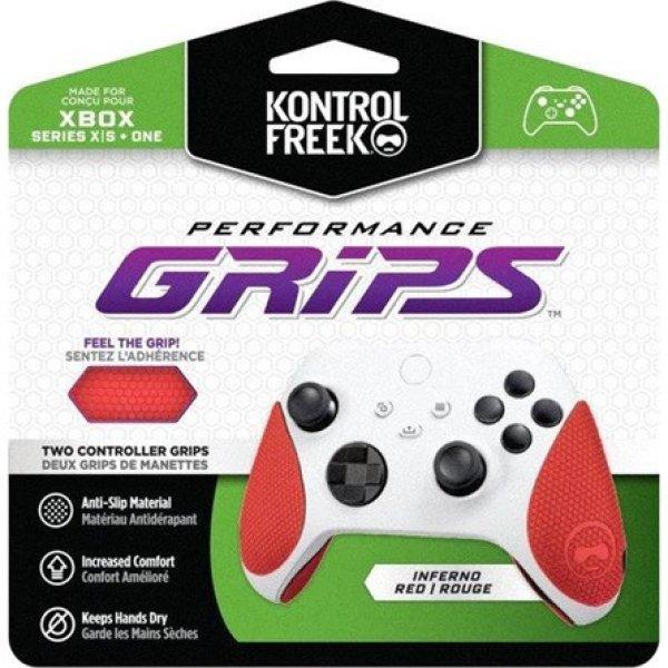 KontrolFreek Performance XB1 Soft Grips piros