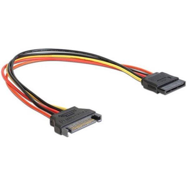 Gembird SATA Power M/F tápkábel 0.3m