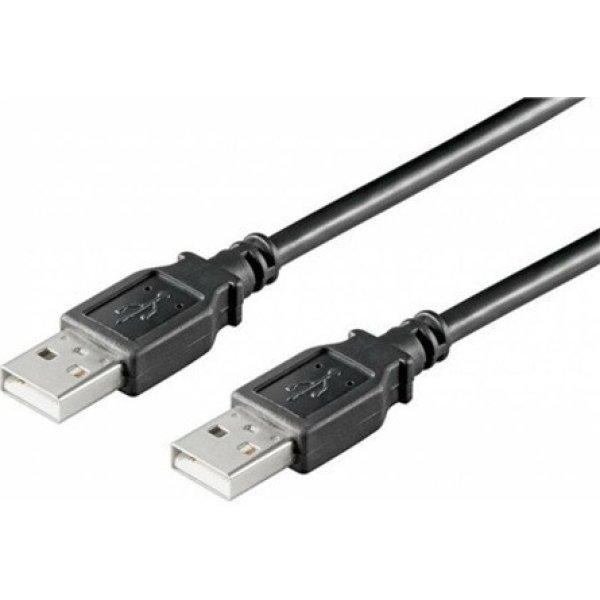 Goobay USB-A 2.0 -> USB-A 2.0 M/M adatkábel 3m fekete