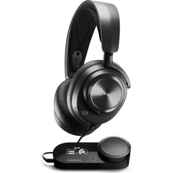 Steelseries Arctis Nova Pro fejhallgató headset + erősítő fekete
