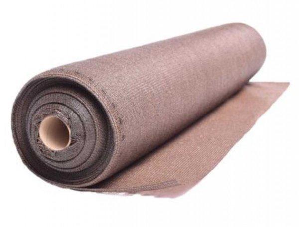 Textil árnyékoló barna BROWNTEX 90% 1,0 x 10 m