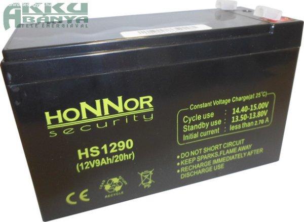 HONNOR 12V 9Ah akkumulátor HS1290