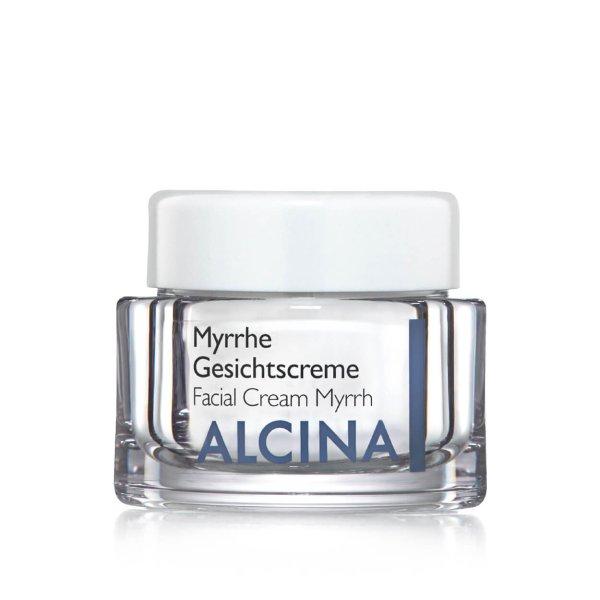 Alcina Regeneráló ránctalanító krém száraz
bőrre Myrrhe (Facial Cream Myrrh) 100 ml