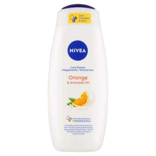 Nivea Tusfürdő Orange & Avocado Oil (Care Shower Gel) 500 ml