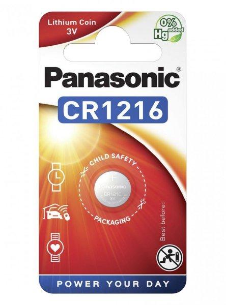 Panasonic CR1216EL/1B lítium gombelem