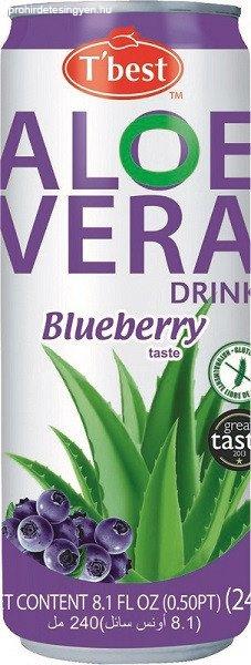 Aloe Vera T-Best 240Ml Blueberry (Áfonya)