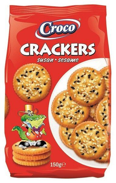 Croco Crackers 150G Szezámos
