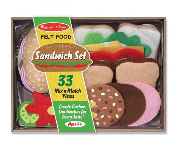 Melissa & Doug Sütés-főzés, Filc szendvics készítő